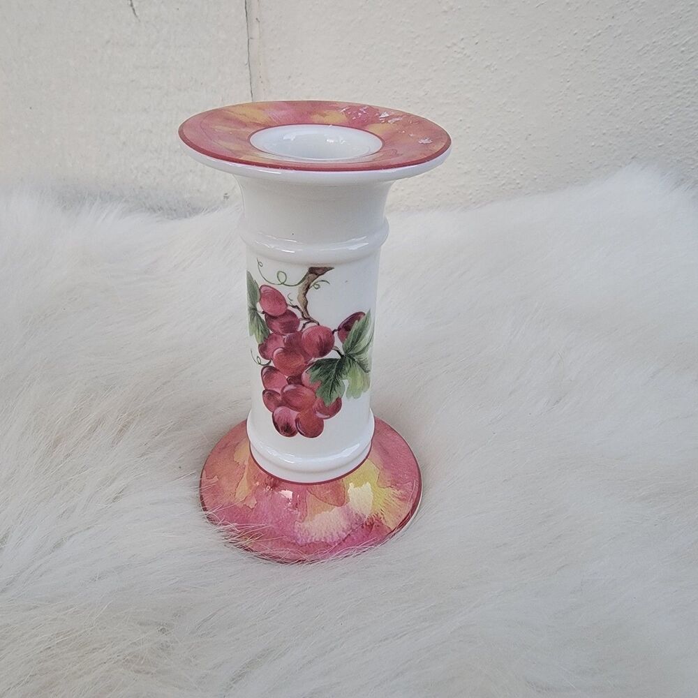 Royal Doulton  ceramic 5 inch candle stick holder made In Indonesia